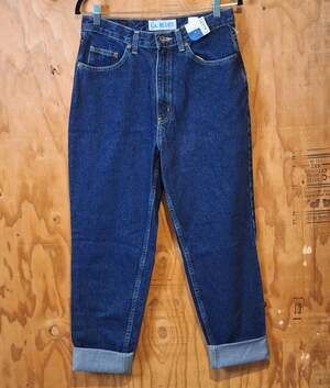 NWT L.A. Blues Jeans Women's Size 10 Classic Fit Dark Wash Blue Denim Classic